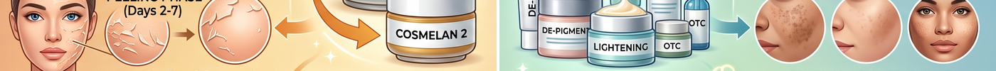 Cosmelan vs Traditional Depigmentation Creams: What's the Difference?