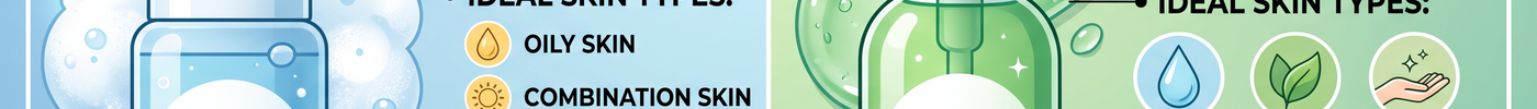 Foaming vs Gel Face Wash: Which One Is Right for Your Skin Type?