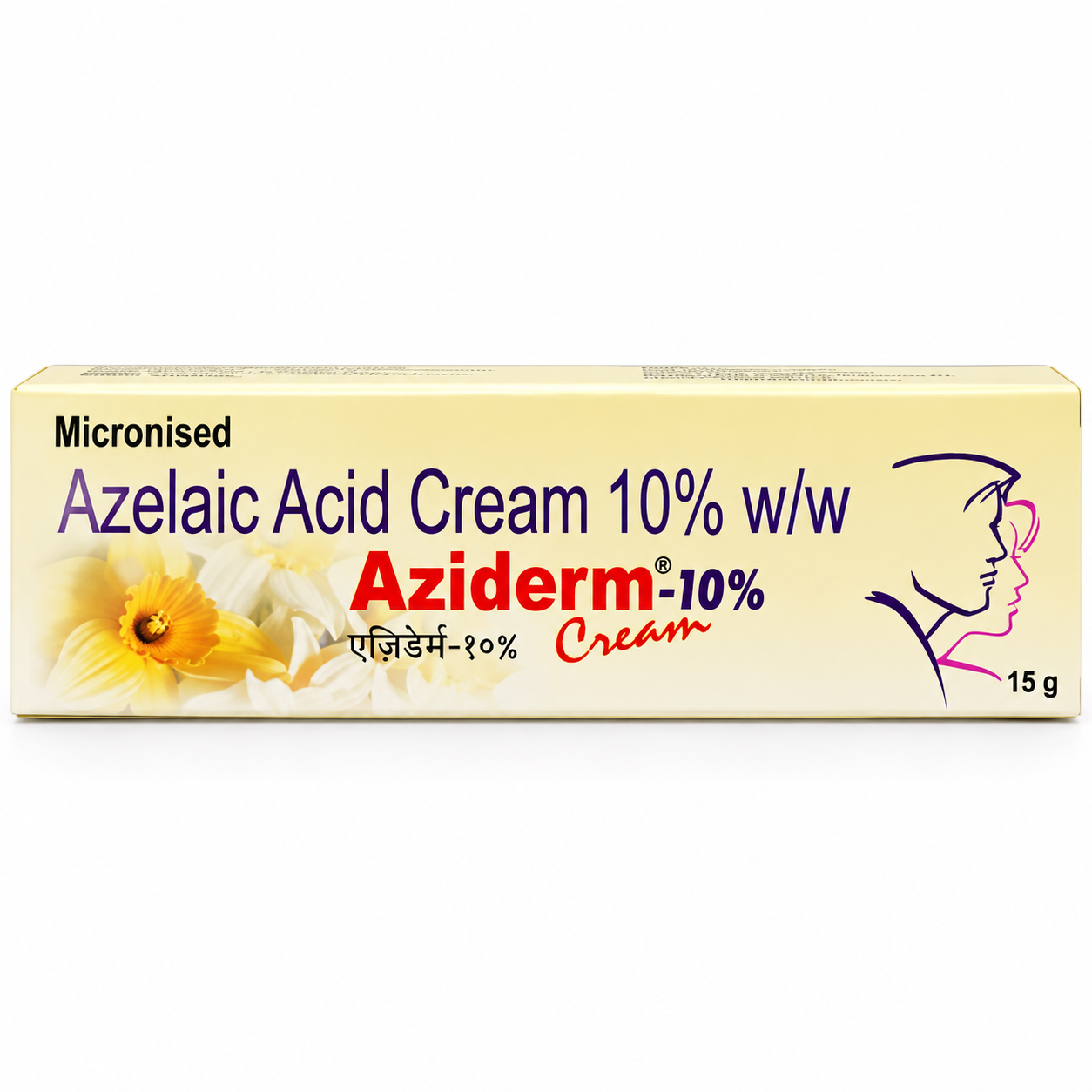 Aziderm 10% Cream 15g