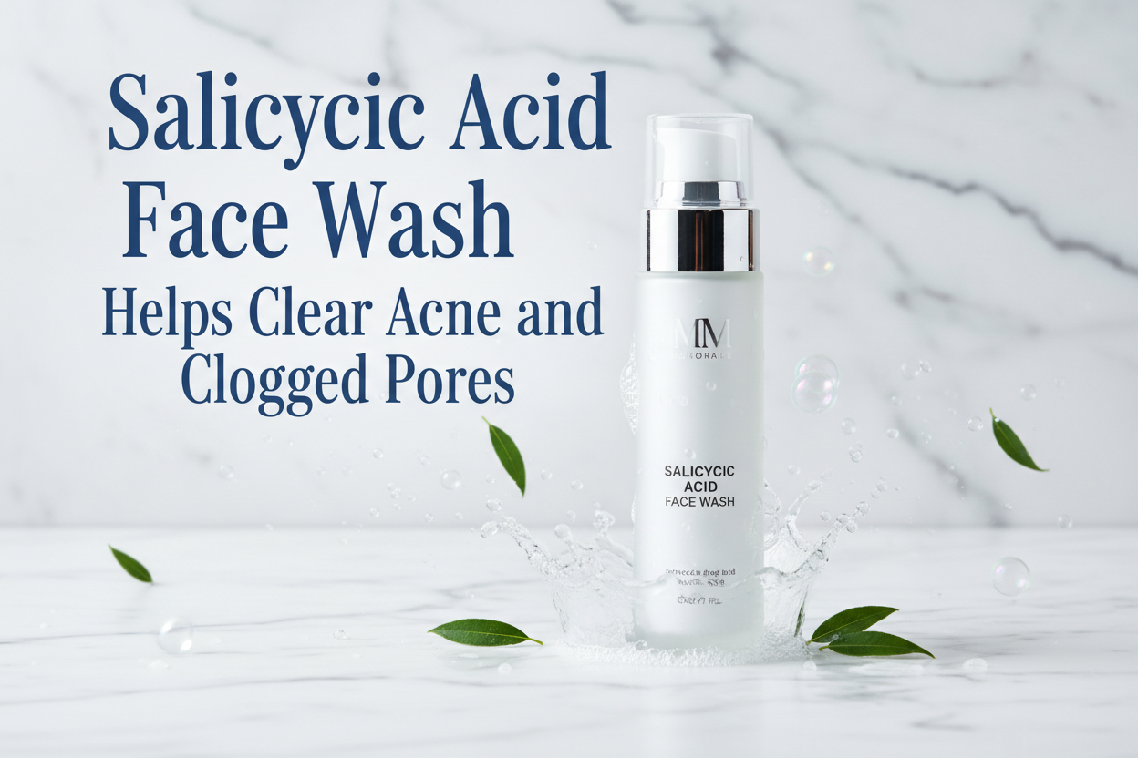 How Salicylic Acid Face Wash Helps Clear Acne and Clogged Pores