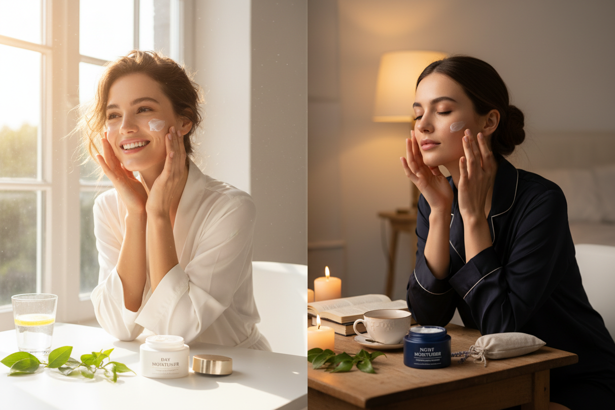 Day vs Night Moisturisers — Which One Should You Use This Winter?
