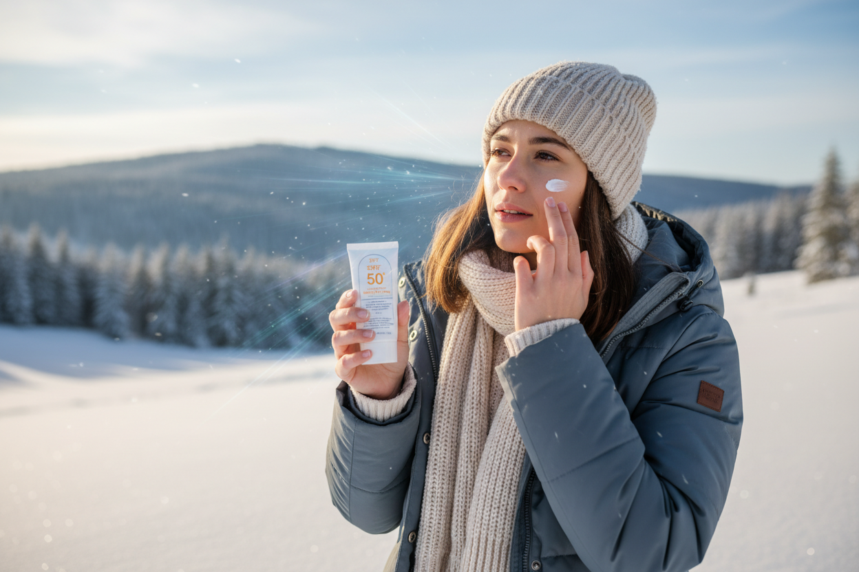 UV Rays Affect Skin in Winter