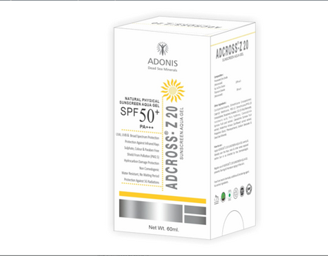 Adcross Z-20 Sunscreen Aqua Gel 60ml