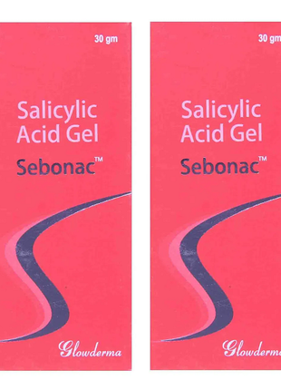 Sebonac gel 30g pack of 2