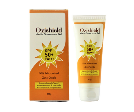 Ozishield Matte Sunscreen Gel (60 gm)