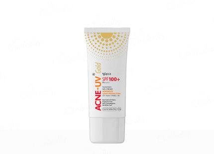 Acne-UV Gold Sunscreen Gel Cream SPF 100+ PA++++