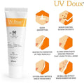 Brinton UV Doux sillicone sunscreen spf 50 gel 50g