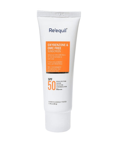 Re Equil Oxybenzone & Sunscreen Spf 50 50 G