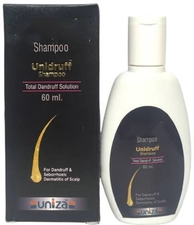 Uniza Unidruff shampoo 60ml (Pack Of 3)