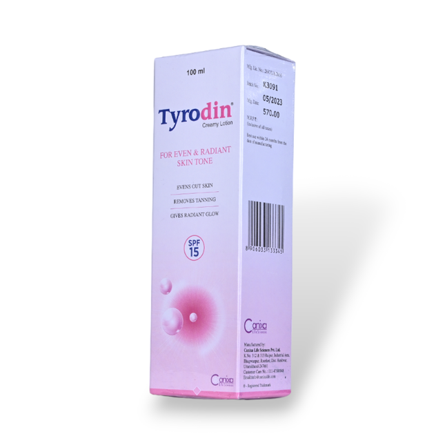 TYRODIN Creamy lotion 100ml Canixa