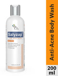 Salyzap for body acne body wash 200ml pack of 2
