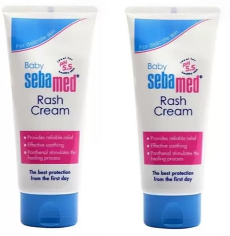 Sebamed baby rash cream 100ml pack of 2