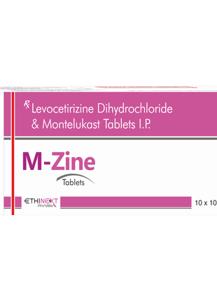 M Zine tablets 10 strip pack  of 3 (30strip)