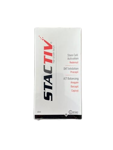 Stactiv Hair Growth Serum With Stem Cell Activation Redensyl-60ml pack-1