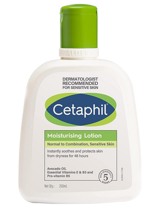 Cetaphil Moisturising Lotion, normal to combination, sensitive skin 250ml | galderma