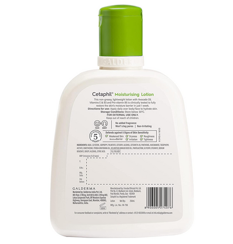 Cetaphil Moisturising Lotion, normal to combination, sensitive skin 250ml | galderma