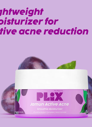 Plix jamun active acne smoothie moisturizer 50g