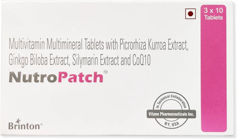 Nutro patch tablets 30tab box