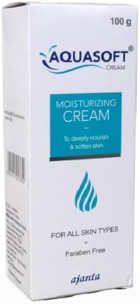 Aquasoft moisturizing cream 100g pack of 2