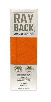 Rayback sunscreen gel 50g pack of 2