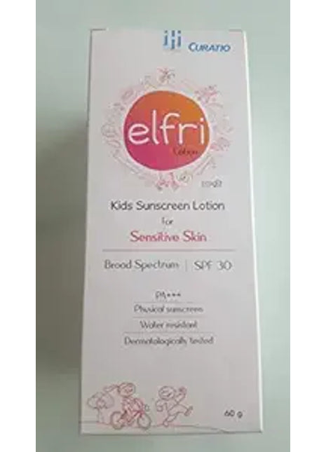 Elfri Kids Sunscreen Lotion SPF 30 (60g)