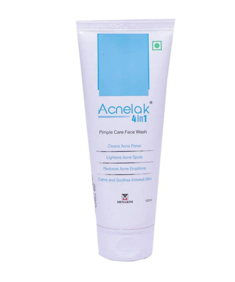 ACNELAK 4IN1 FACE WASH 100ML