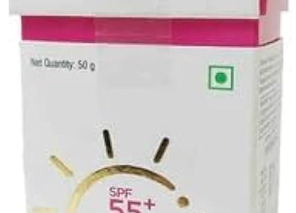 Photostable acne spf 55 pa++++ sunscreen gel 50g