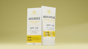 Adcross sunscreen lotion 75ml pack of 2