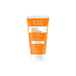 Avene EAU thermale sunscreen spf 50 cream 50ml pack of 2