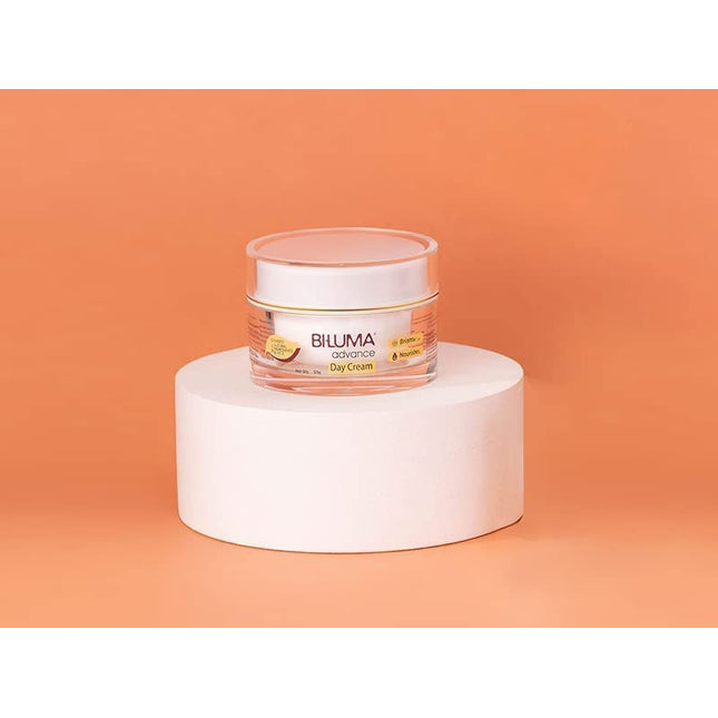Bi-luma Advance Skin Brightening Day Cream For Even Skin Tone, Blended With Vitamin E & Natural Ingredients For Dark Spots, 50g