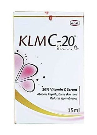 Klmc-20 serum 20% vitamin c serum 15 ml | klm