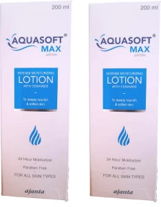 Aquasoft max lotion 200ml pack of 2