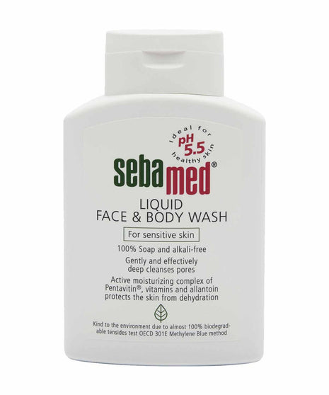 Sebamed Liquid Face & Body Wash 200ml