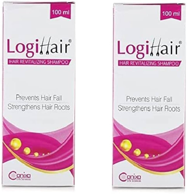 Logihair Revitalizing Shampoo 100ml Pack of 2