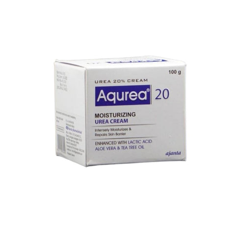 Aqurea 20 Moisturizing Urea Cream, 100gm