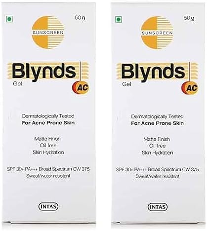 Blynds AC sunscreen gel 50g pack of 2