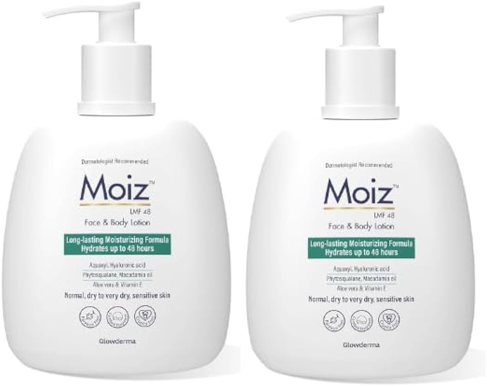 Glowderma Moiz lmf 48 lotion 200ml pack of 2