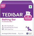 Tedibar Baby Bathing Bar (75 gm Each) - Pack of 10