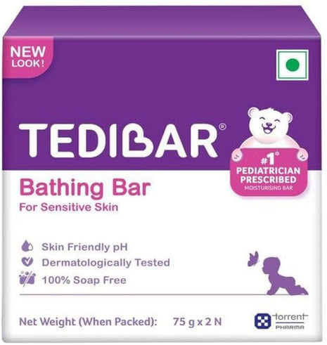 tedibar Baby Bathing Bar, 75 g