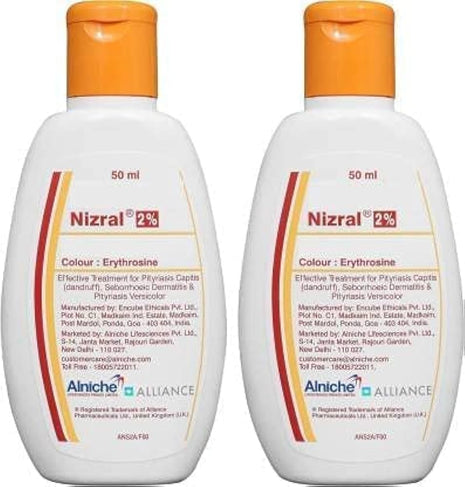 Nizral 50ml pack of 2