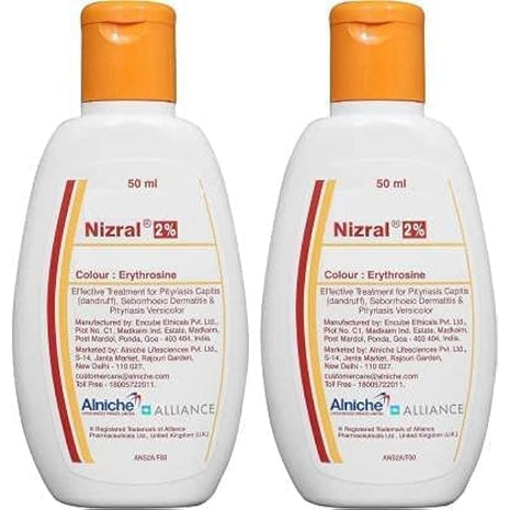 Nizral 2% Solution 50ml pack of 2