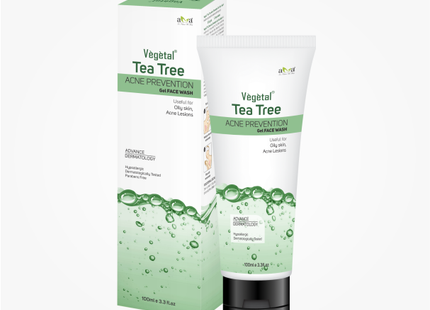 Vegetal Tea Tree Acne Prevention Gel Face Wash 100ml