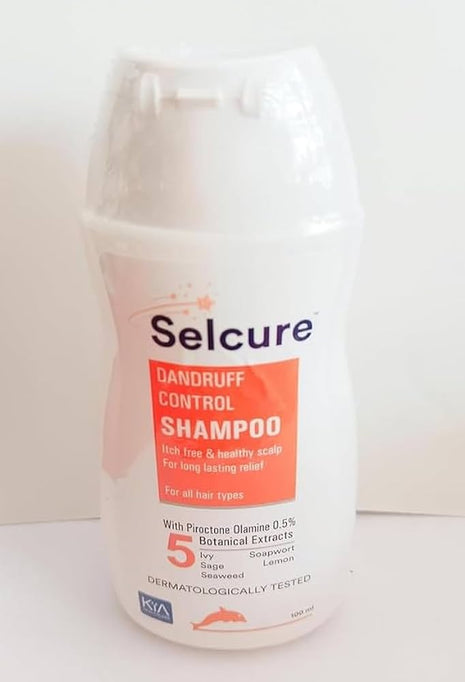 Selcure dandruff control shampoo 100ml pack of 2