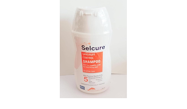 Selcure dandruff control shampoo 100ml pack of 2