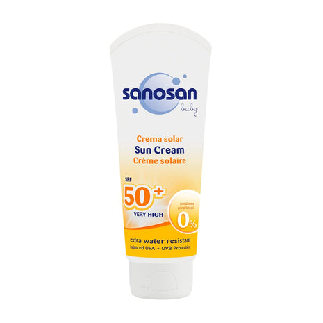 Sanosan Baby Sun Cream SPF 50+, 75ml | glowderma