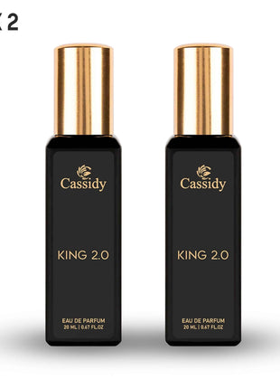 CASSIDY King 2.0 perfume 20ml (Pack of 2)