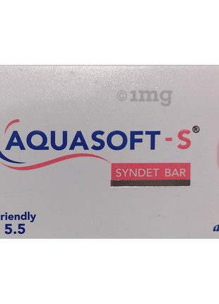 Aquasoft S Syndet Bar 75G |Ajanta