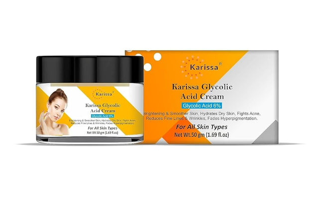 Karissa Glycolic 6 Cream 50g pack of 2