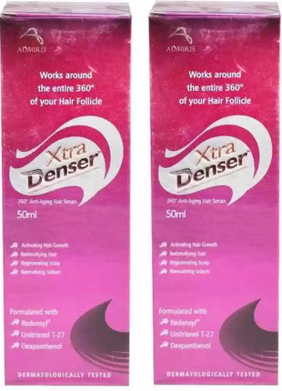 Xtra denser hair serum 60ml pack of 2