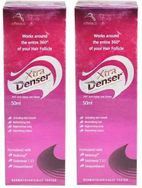 Xtra denser hair serum 60ml pack of 2